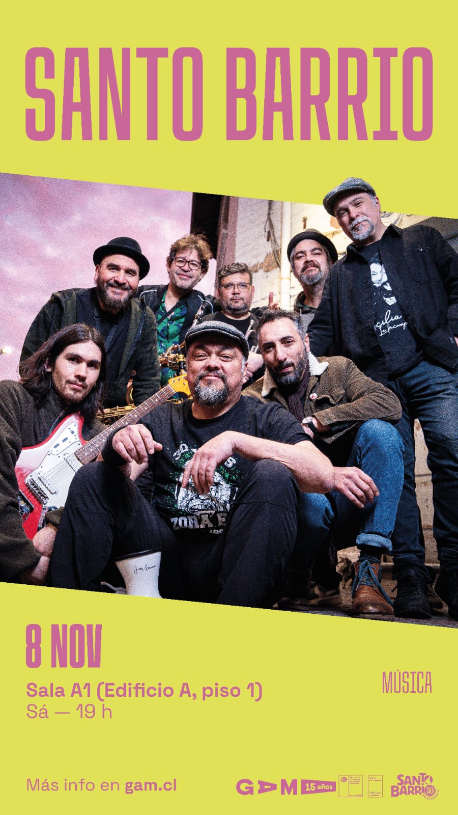 Ska, historia y conciencia social: Santo Barrio celebrará en vivo sus 30 años